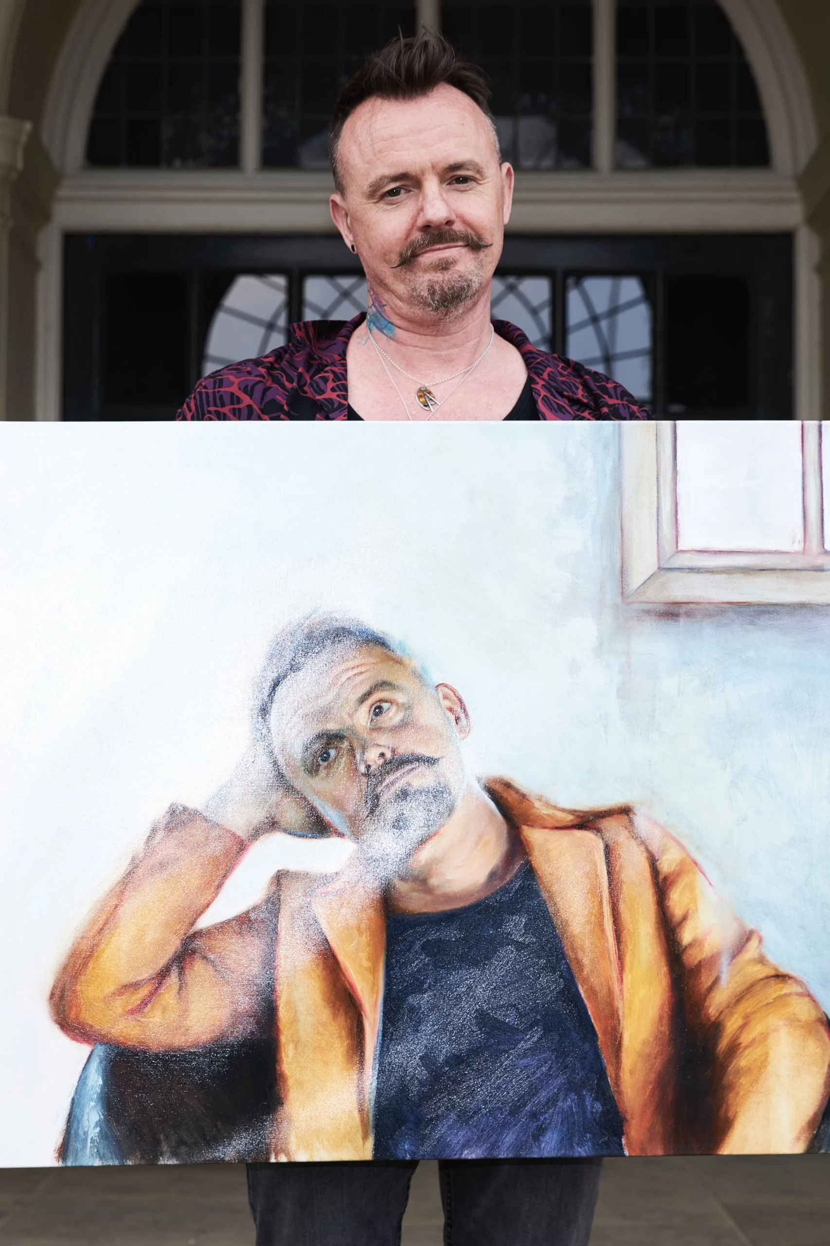 Adrian-Hill Portrait artist of the year series 2021