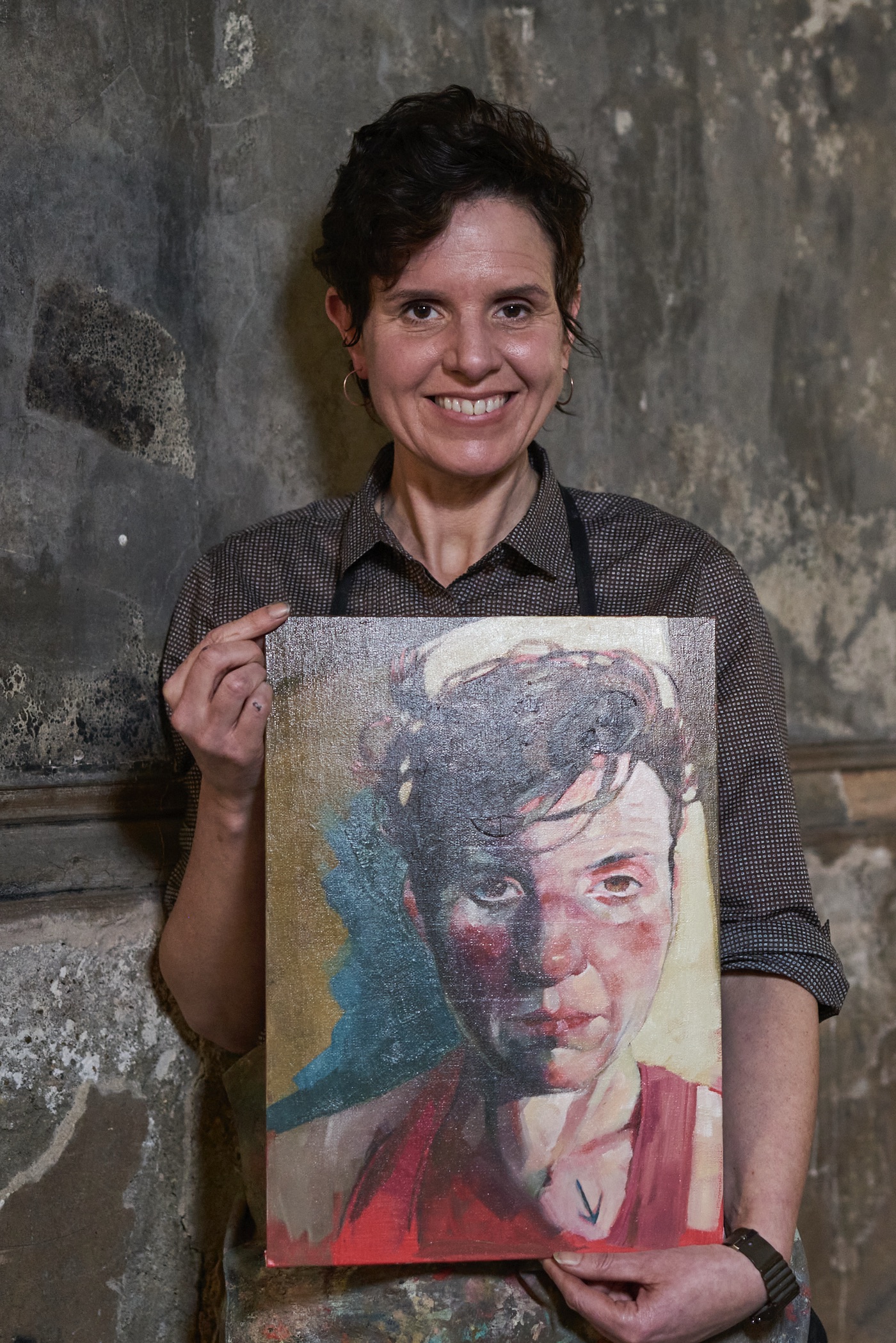 Amy Dury Portrait artist of the year series 2022