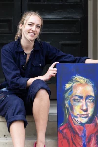 Allegra Wilder Portrait artist of the year series 2020