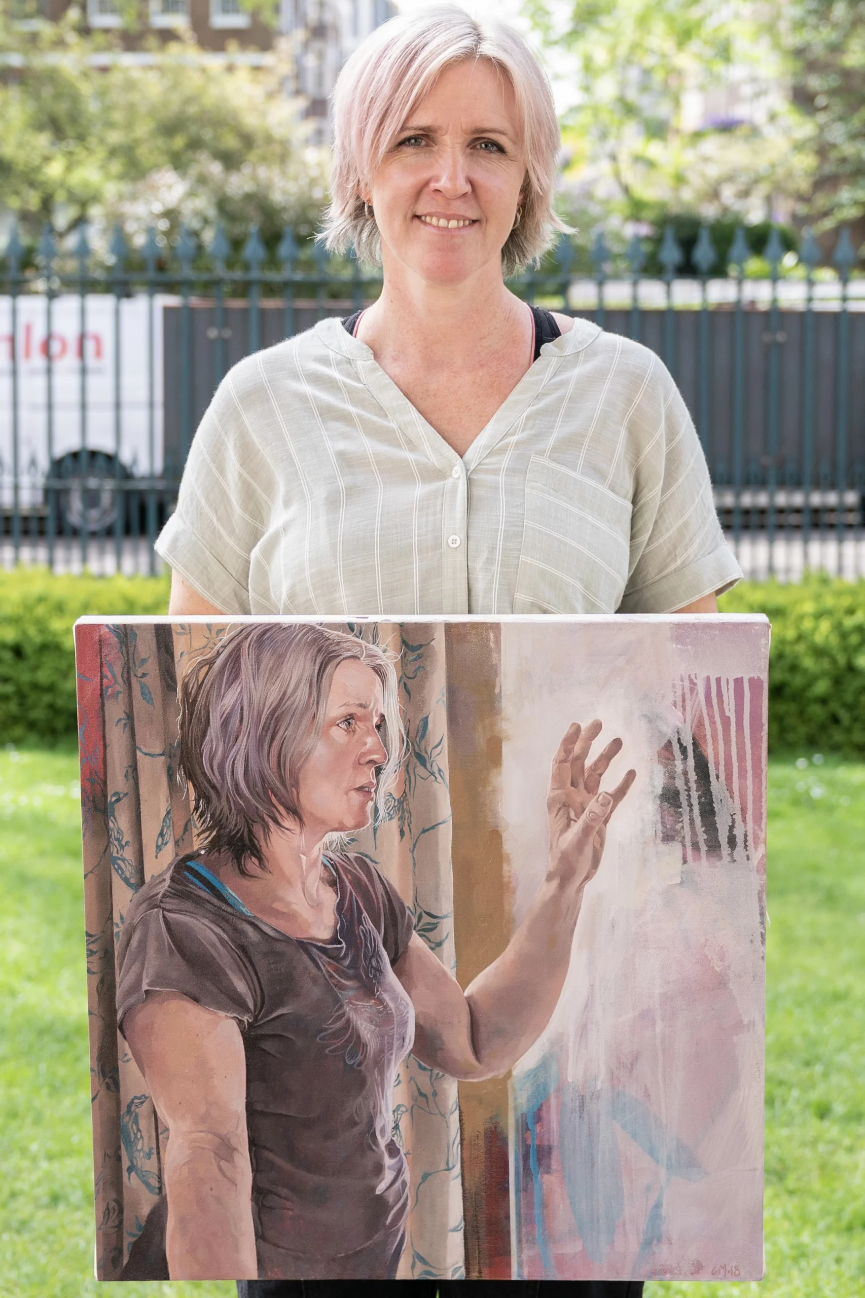 Catherine-MacDiarmid Portrait artist of the year series 2019