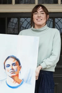 Emily Roberts Portrait artist of the year series