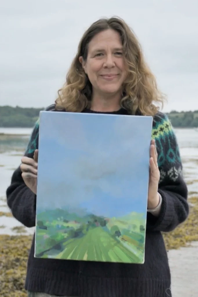 Helen Lloyd-Elliot Landscape artist of the year series
