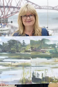 Helen Mathie Landscape artist of the year series