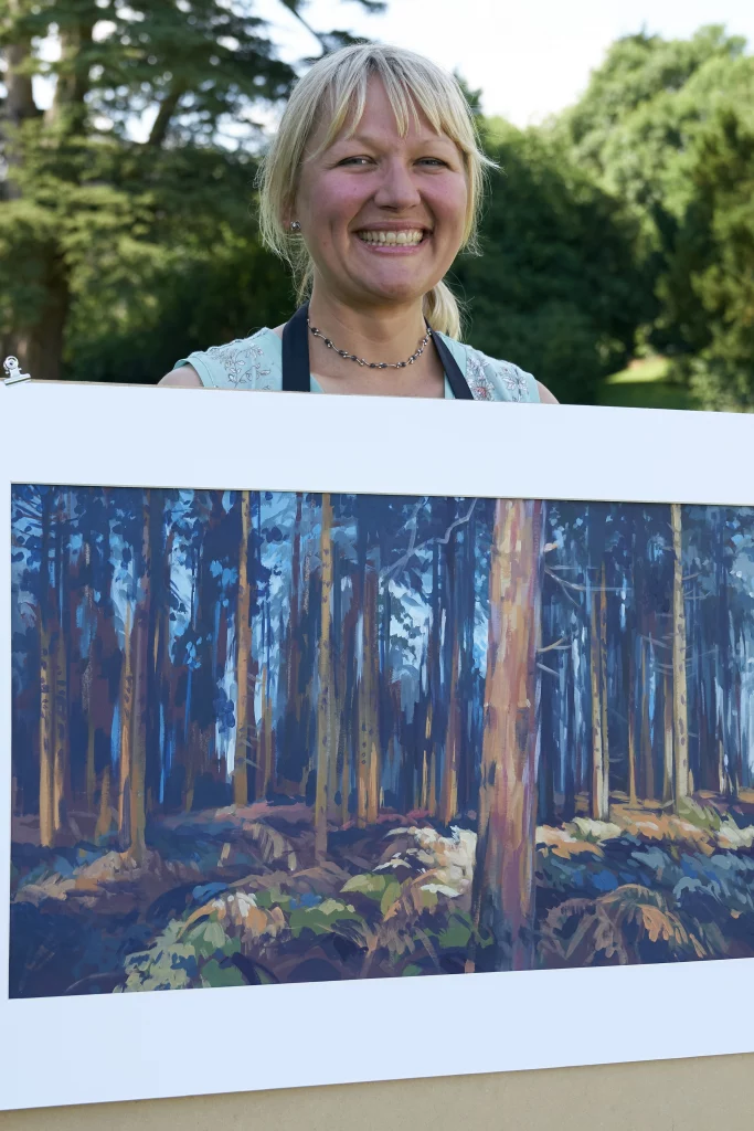 Julia Borodina Landscape artist of the year series