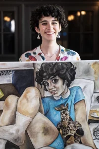Kitty Cameron Portrait artist of the year series