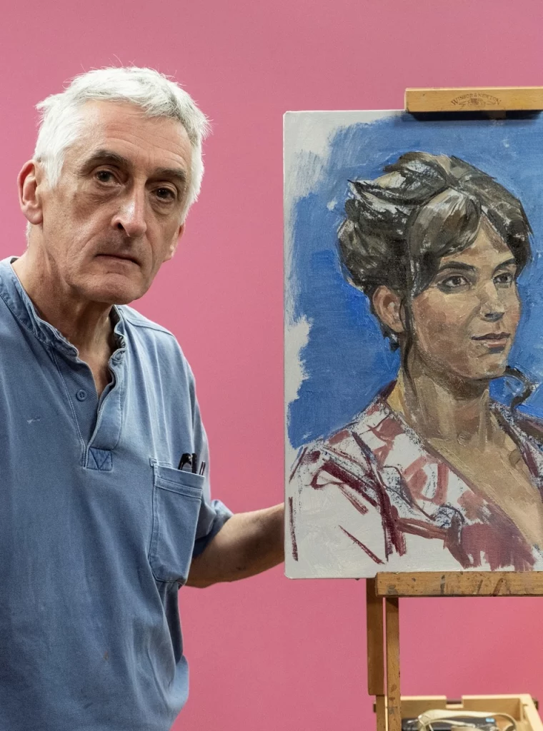 Peter-Holt Portrait artist of the year series