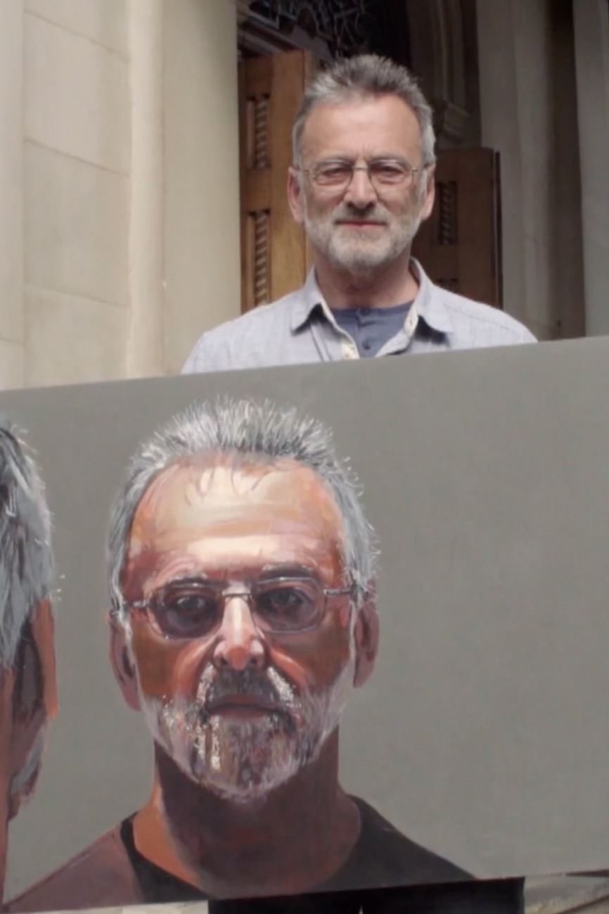 Roy Goodman Portrait artist of the year series