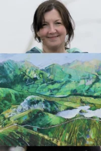 Lorna-Hamilton Landscape artist of the year series