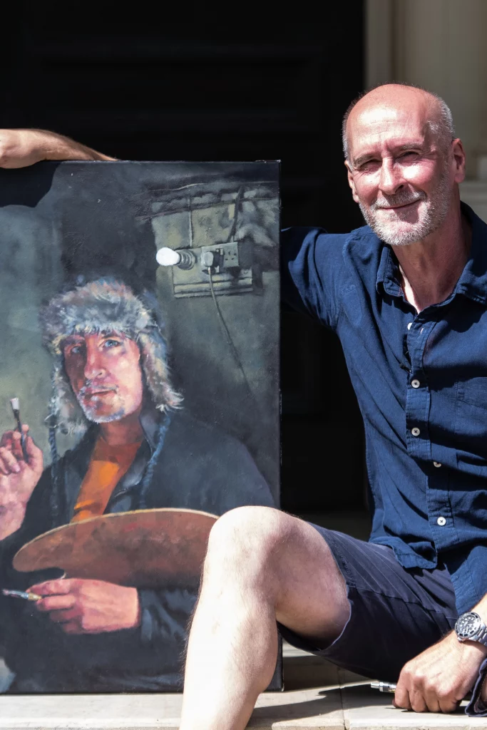 Stuart Pearce Portrait artist of the year series
