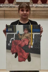 Rosie Phillips Portrait artist of the year series