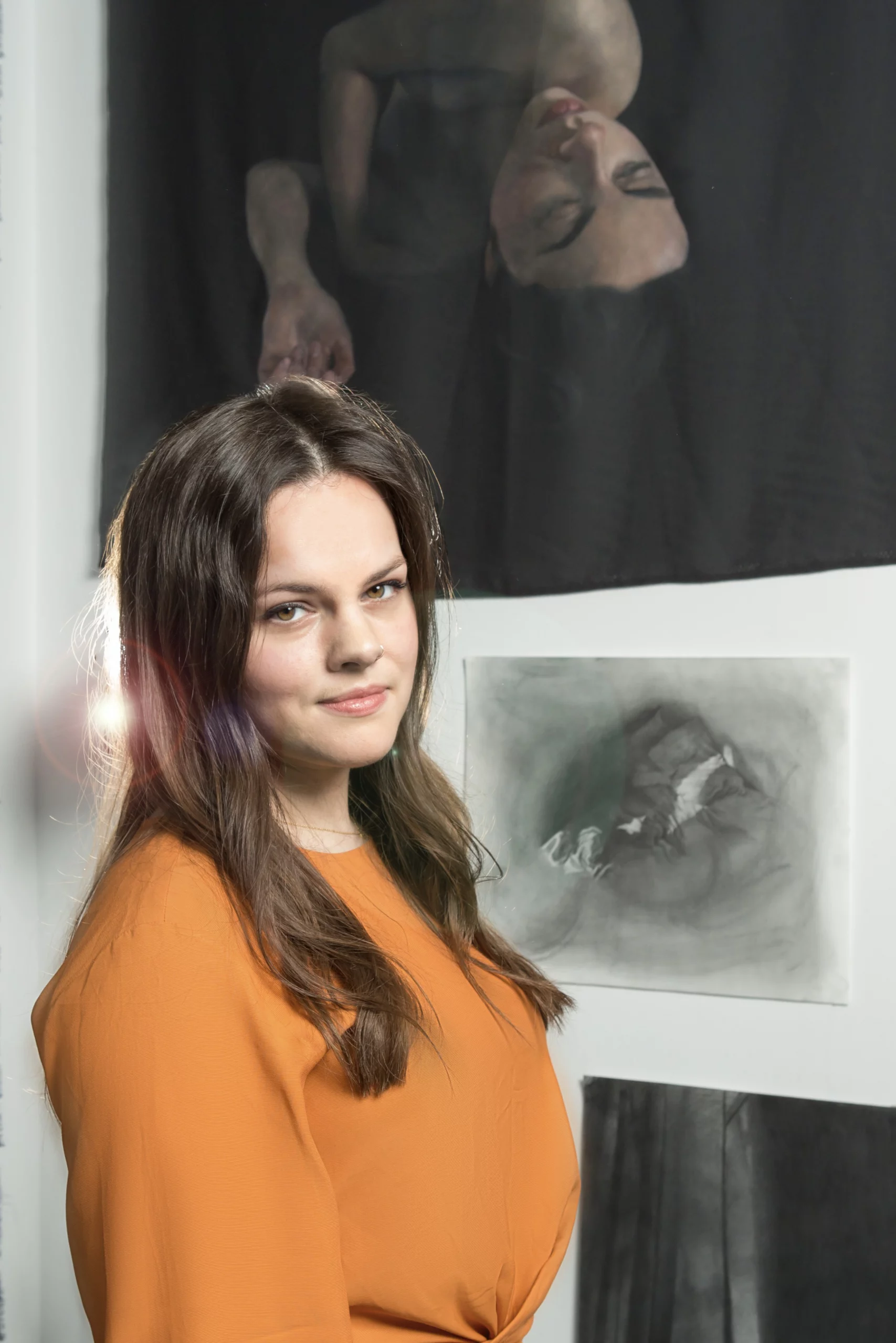 Sian Smith Portrait artist of the year series