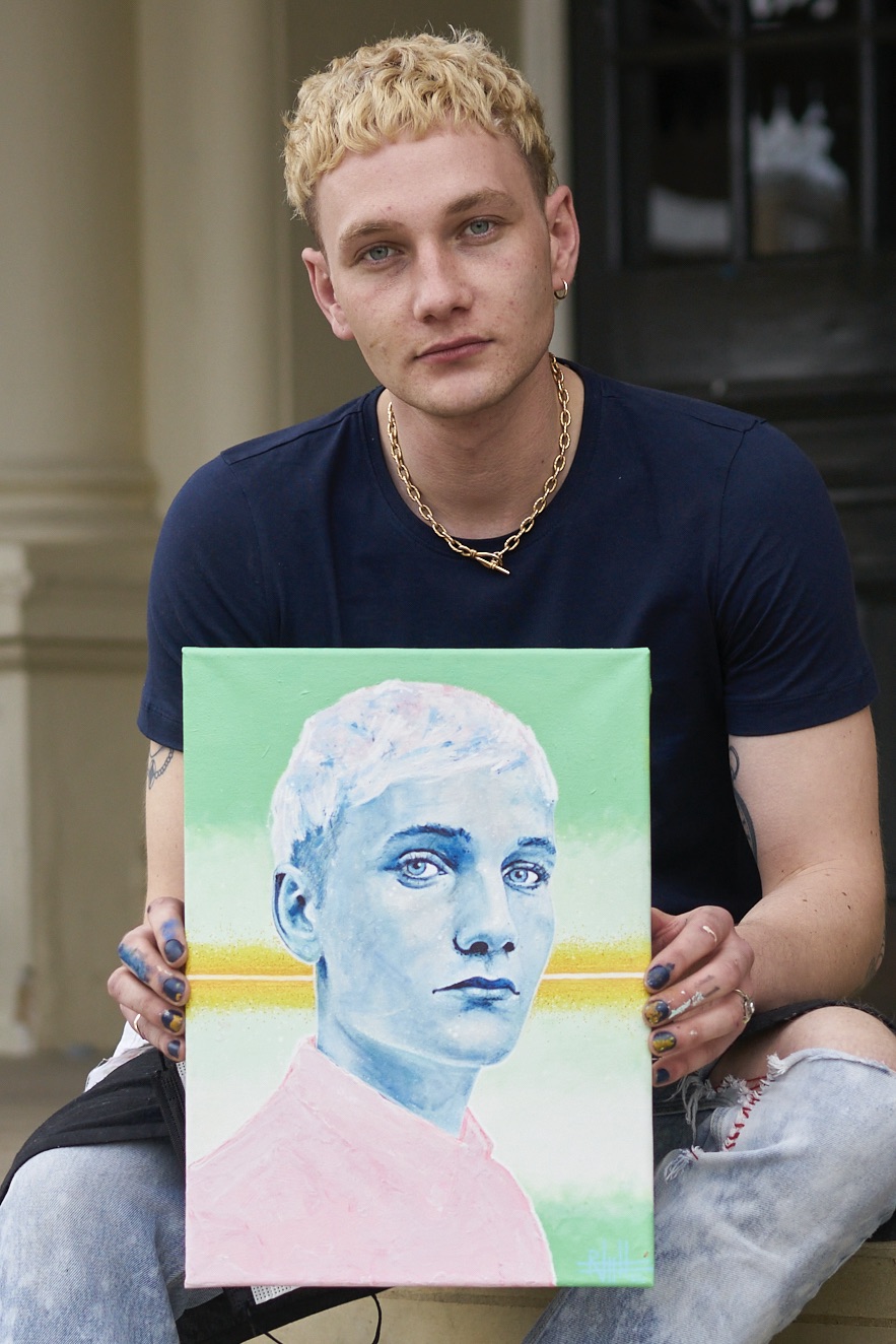 Robbie Jeffcott Portrait artist of the year series