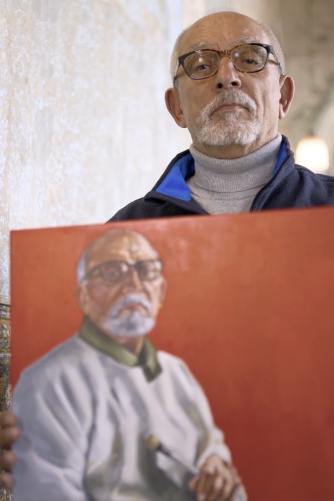 Stephen Grey Portrait artist of the year series